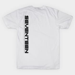 Seventeen KPOP Merch Minimalist Aesthetic Design T-Shirt